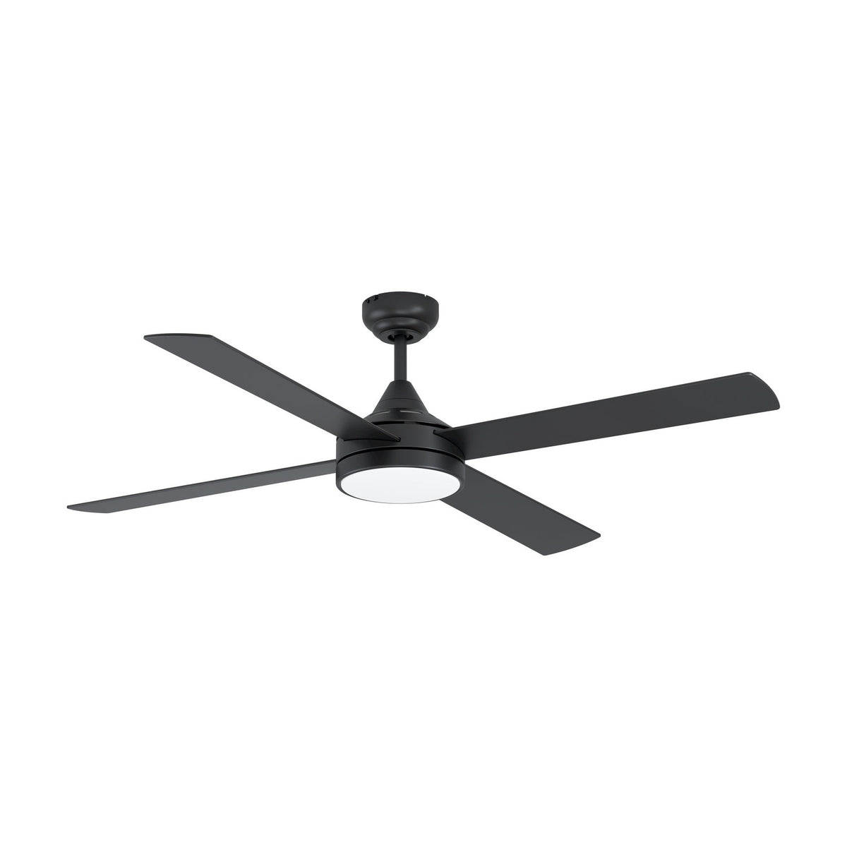 Trinidad Ceiling Fan with Light - Matt Black
