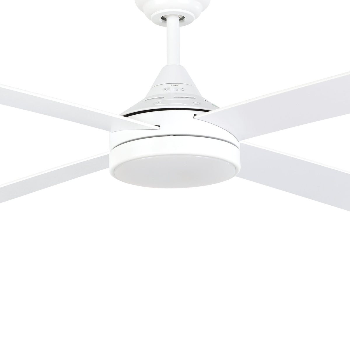 Trinidad Ceiling Fan with Light - Matt White
