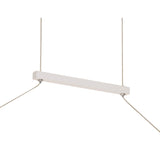 Tsunami LED Linear Suspension Light 48W 3000K - Sand White