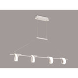 Tsunami LED Linear Suspension Light 48W 3000K - Sand White