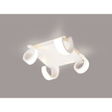 Tsunami LED Semi-Flush Ceiling Light 48W 3000K - Sand White
