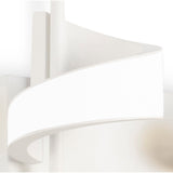 Tsunami Spiral LED Wall Light 24W 3000K - White