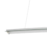 Tube LED Linear Suspension Light 36W 4000K - Polished Chrome