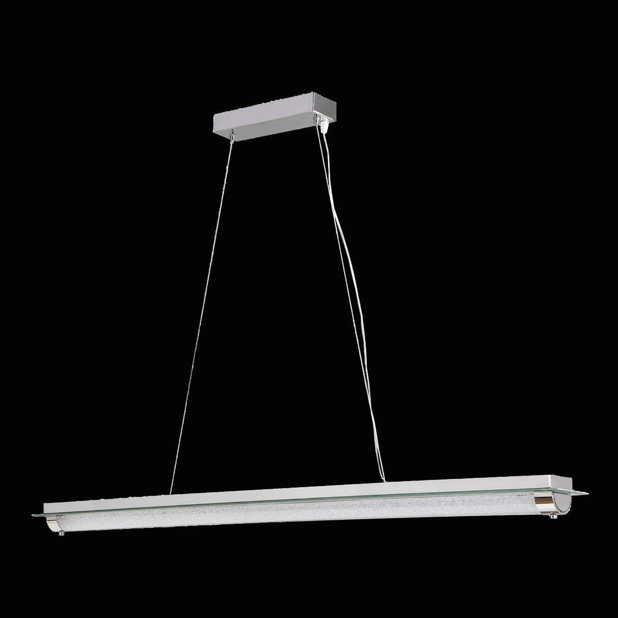 Tube LED Linear Suspension Light 36W 4000K - Polished Chrome