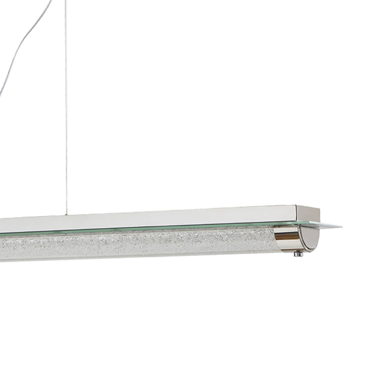 Tube LED Linear Suspension Light 26W 4000K - Polished Chrome