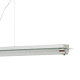 Tube LED Linear Suspension Light 26W 4000K - Polished Chrome