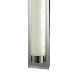 Tube LED Flush Ceiling Light 21W 4000K - Chrome