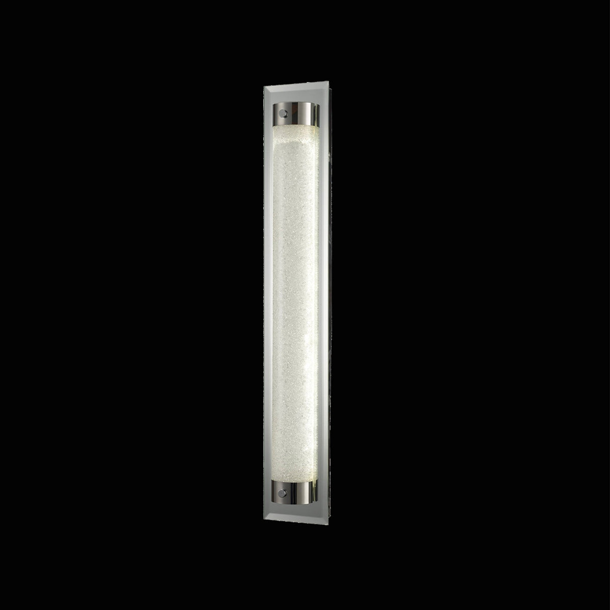 Tube LED Flush Ceiling Light 21W 4000K - Chrome