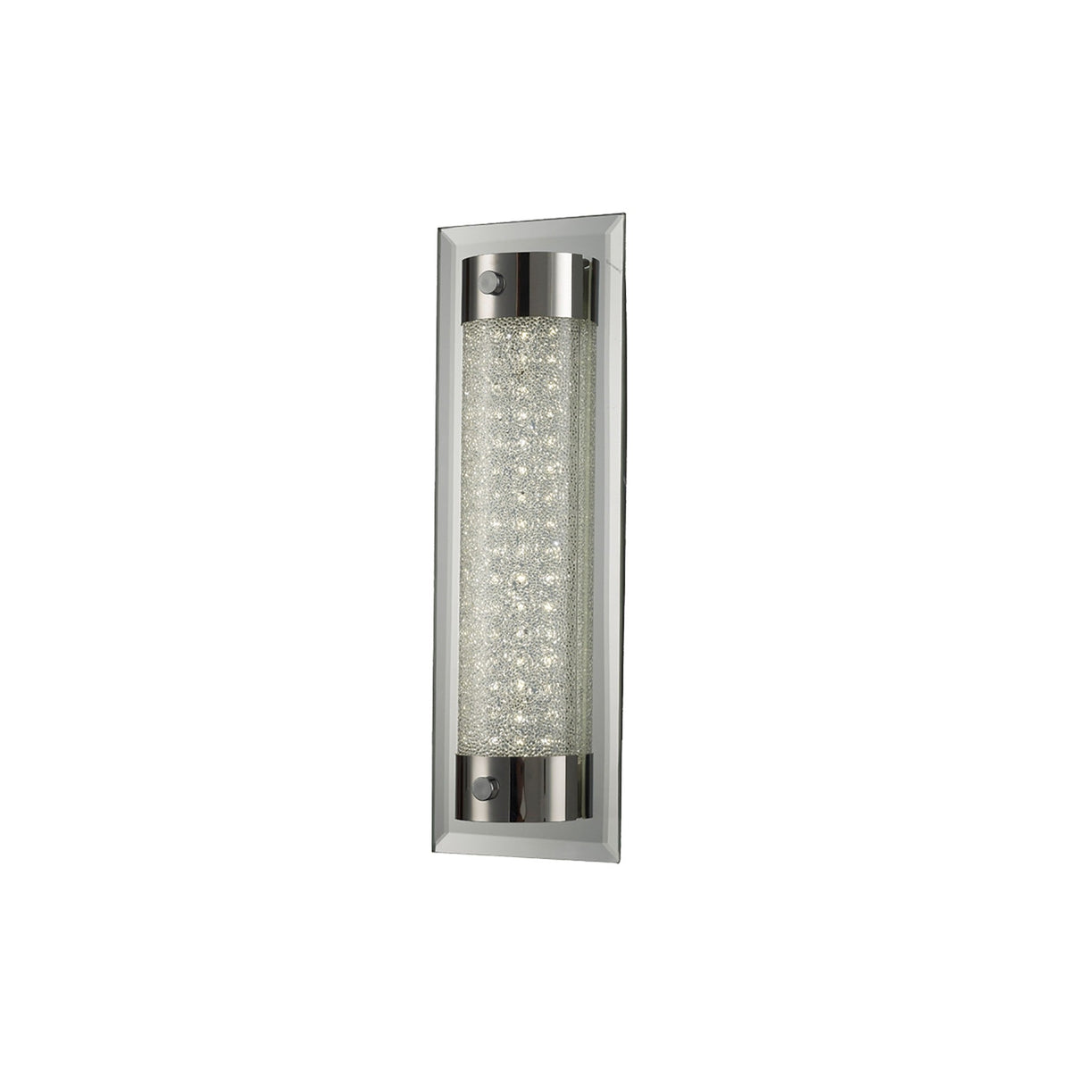 Tube LED Flush Ceiling Light 13W 4000K - Chrome