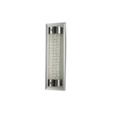 Tube LED Flush Ceiling Light 13W 4000K - Chrome