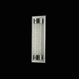 Tube LED Flush Ceiling Light 13W 4000K - Chrome
