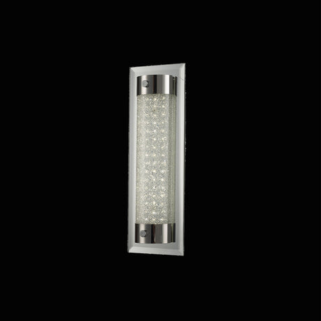 Tube LED Flush Ceiling Light 13W 4000K - Chrome