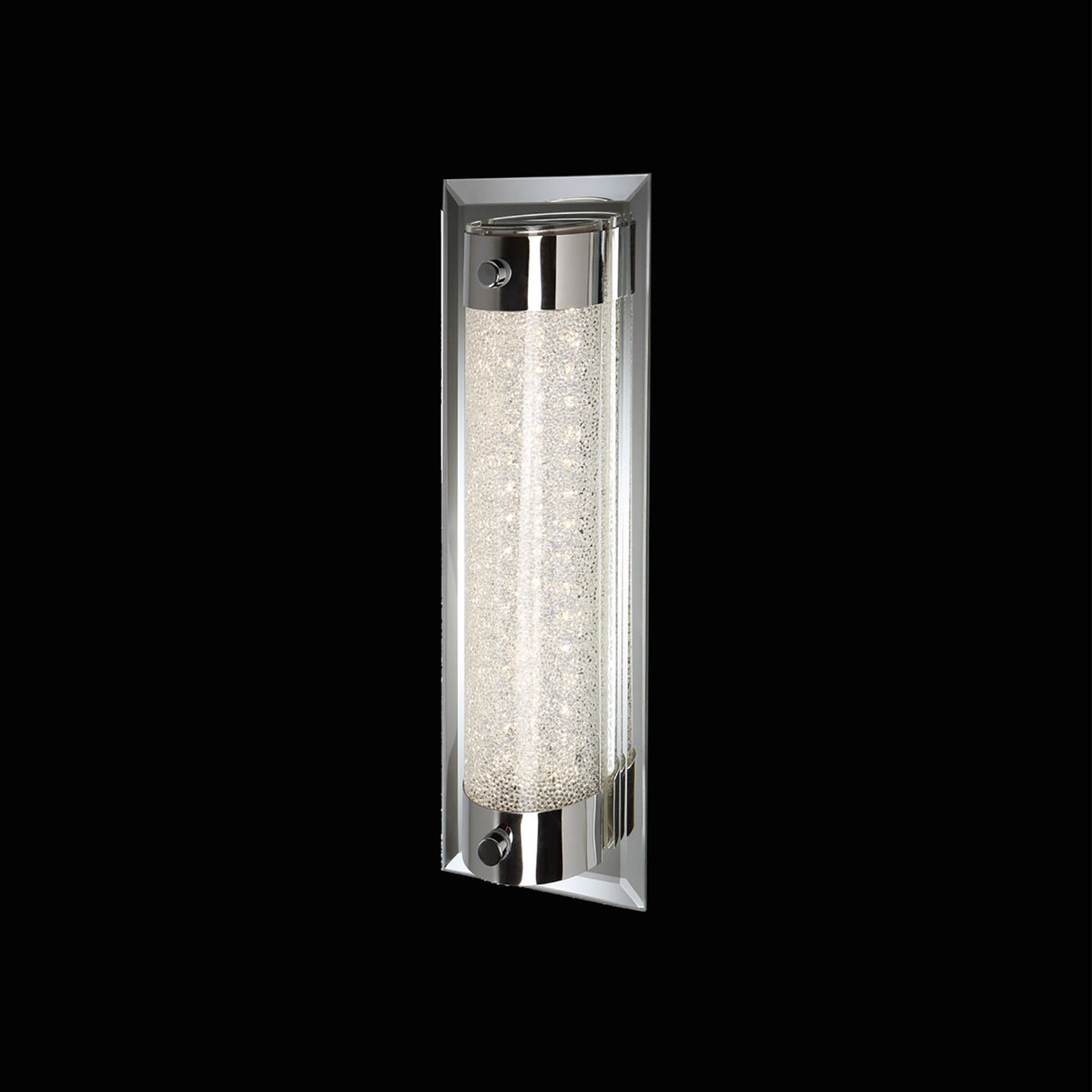 Tube LED Flush Ceiling Light 8W 4000K - Chrome
