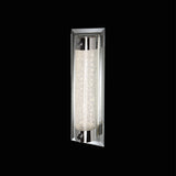 Tube LED Flush Ceiling Light 8W 4000K - Chrome