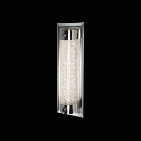 Tube LED Flush Ceiling Light 8W 4000K - Chrome