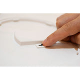 Turin CCT LED Flush Ceiling Light 40W With Switch - White