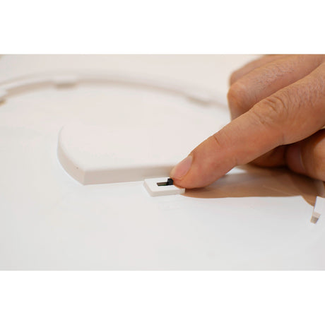 Turin CCT LED Flush Ceiling Light 40W With Switch - White