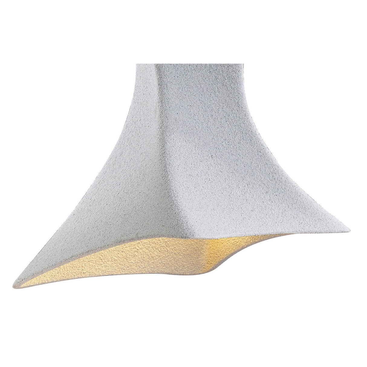 Twist 1 Light Pendant Light – Cement Effect & Polished Chrome