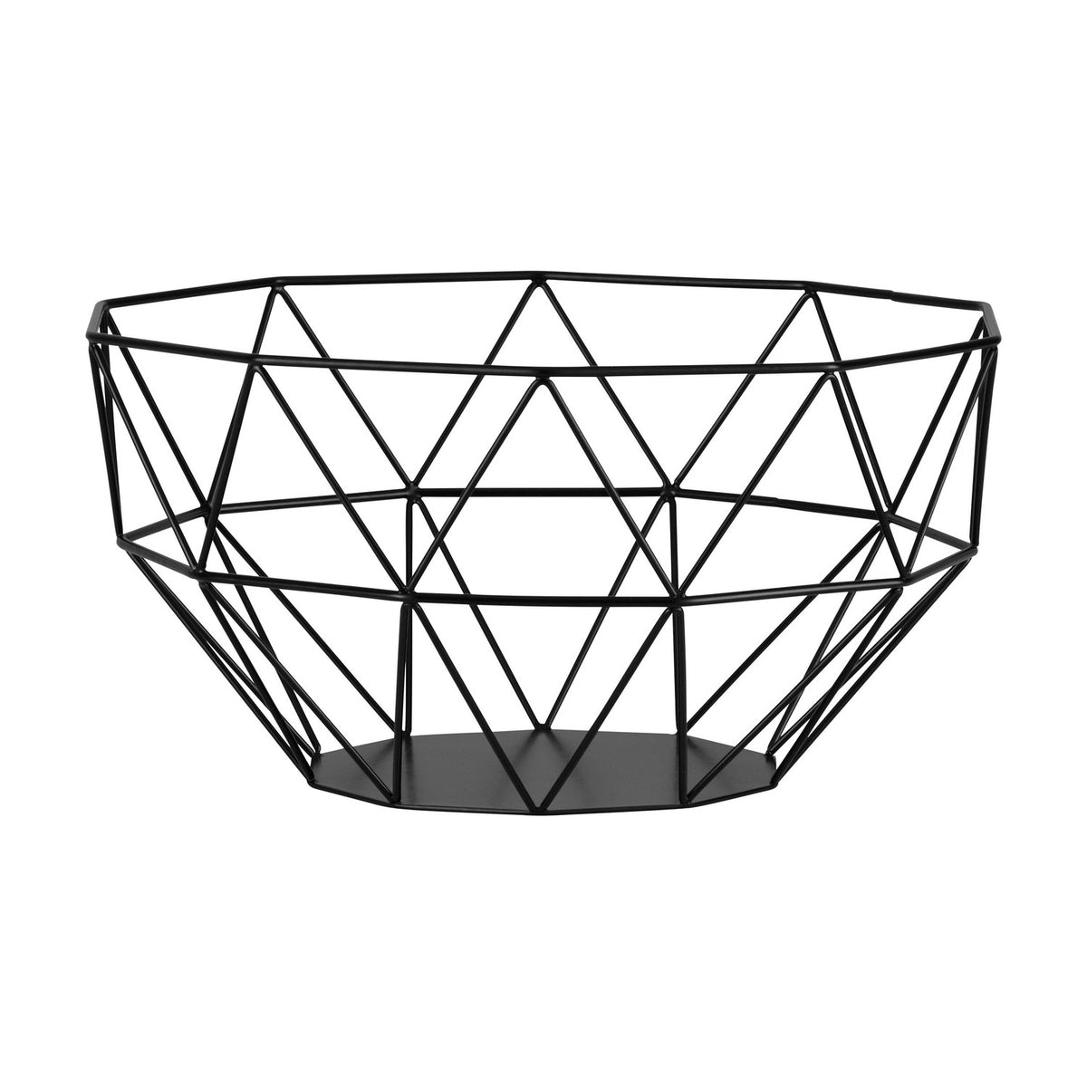 Ueda Metal Decorative Bowl 25cm - Black