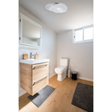 Ufo 4 Light Outdoor Flush Ceiling Light - Matt White/Opal White