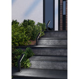 Ugento LED Outdoor Post Light - Black & White