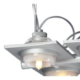 Ull 4 Light Suspension Light - Silver