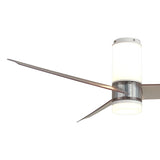 Up Down CCT Dimmable LED Ceiling Fan Light With Remote & APP Control - White