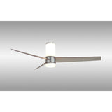 Up Down CCT Dimmable LED Ceiling Fan Light With Remote & APP Control - White