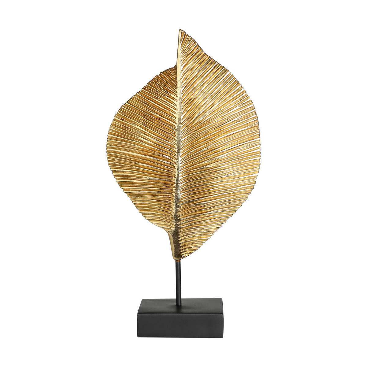 Urakawa Artificial Leaf - Gold & Black