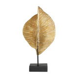 Urakawa Artificial Leaf - Gold & Black