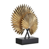 Urakawa Artificial Leaves - Black & Gold