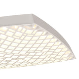 Urban CCT Dimmable LED Flush Ceiling Light With Remote Control 56W - White