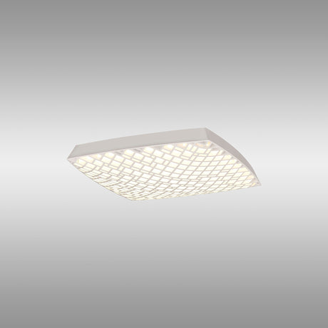 Urban CCT Dimmable LED Flush Ceiling Light With Remote Control 56W - White