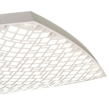 Urban CCT Dimmable LED Flush Ceiling Light With Remote Control 80W - White