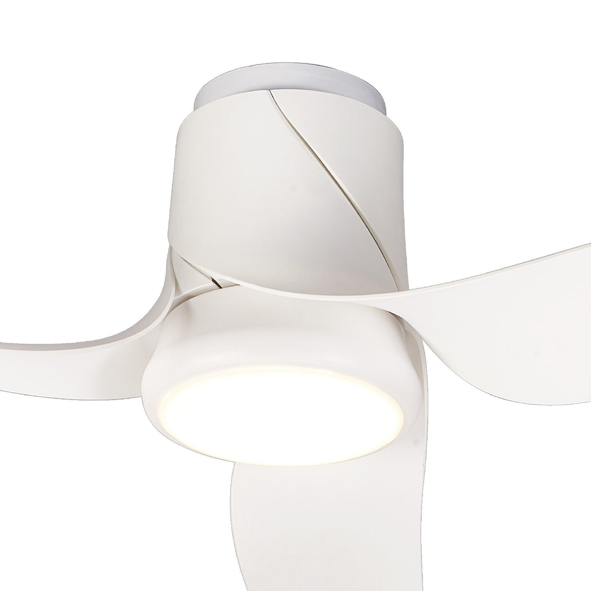 Ushuaia CCT Dimmable LED Ceiling Fan Light With Remote & APP Control - White