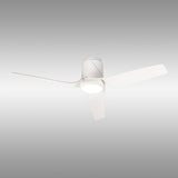 Ushuaia CCT Dimmable LED Ceiling Fan Light With Remote & APP Control - White