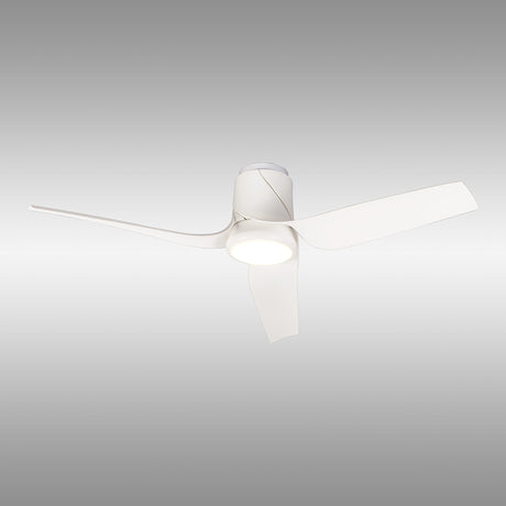 Ushuaia CCT Dimmable LED Ceiling Fan Light With Remote & APP Control - White