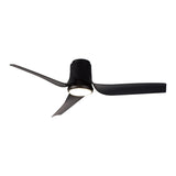 Ushuaia CCT Dimmable LED Ceiling Fan Light With Remote & APP Control - Black