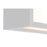 Utah 1 Light Outdoor Wall Light - White
