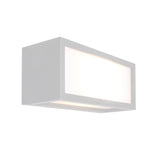 Utah 1 Light Outdoor Wall Light - White