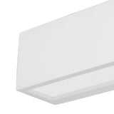 Utah 1 Light Outdoor Wall Lamp Up/Down - White