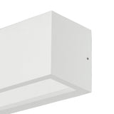 Utah 1 Light Outdoor Wall Lamp Up/Down - White
