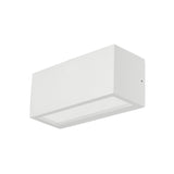 Utah 1 Light Outdoor Wall Lamp Up/Down - White