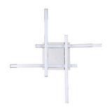 Valmora LED Flush Ceiling Light - Chrome