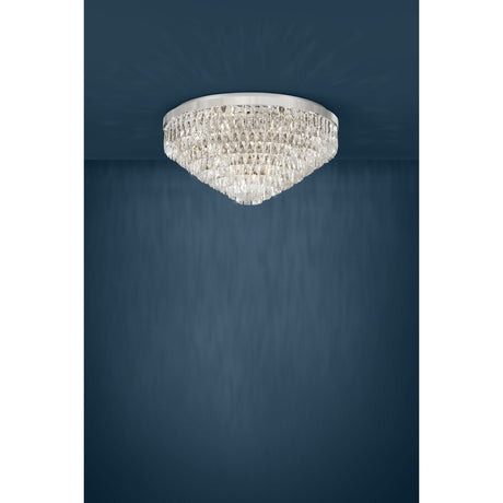 Valparaiso 1 16 Light Ceiling Light - Chrome