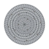 Valparaiso 1 16 Light Ceiling Light - Chrome