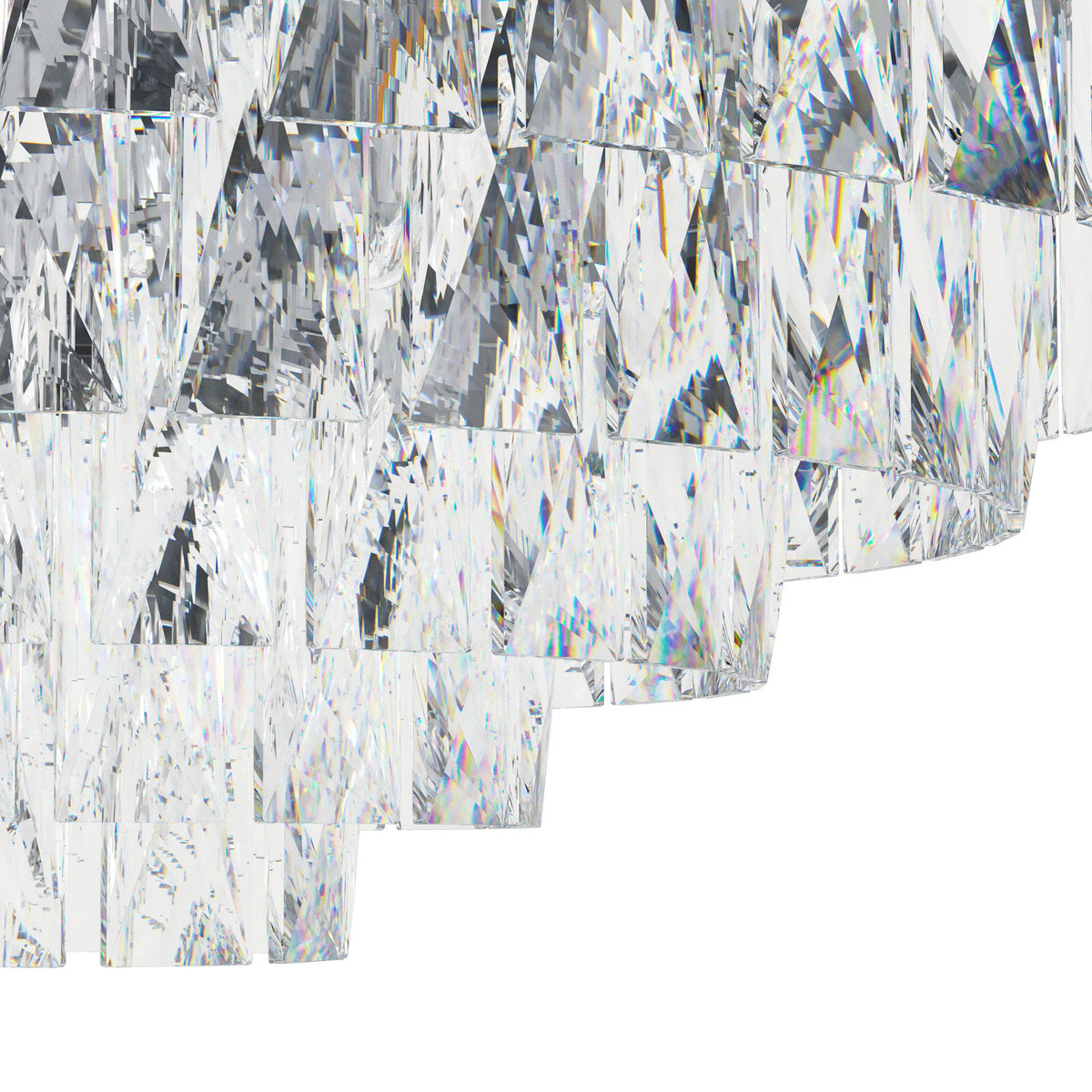 Valparaiso 1 16 Light Ceiling Light - Chrome