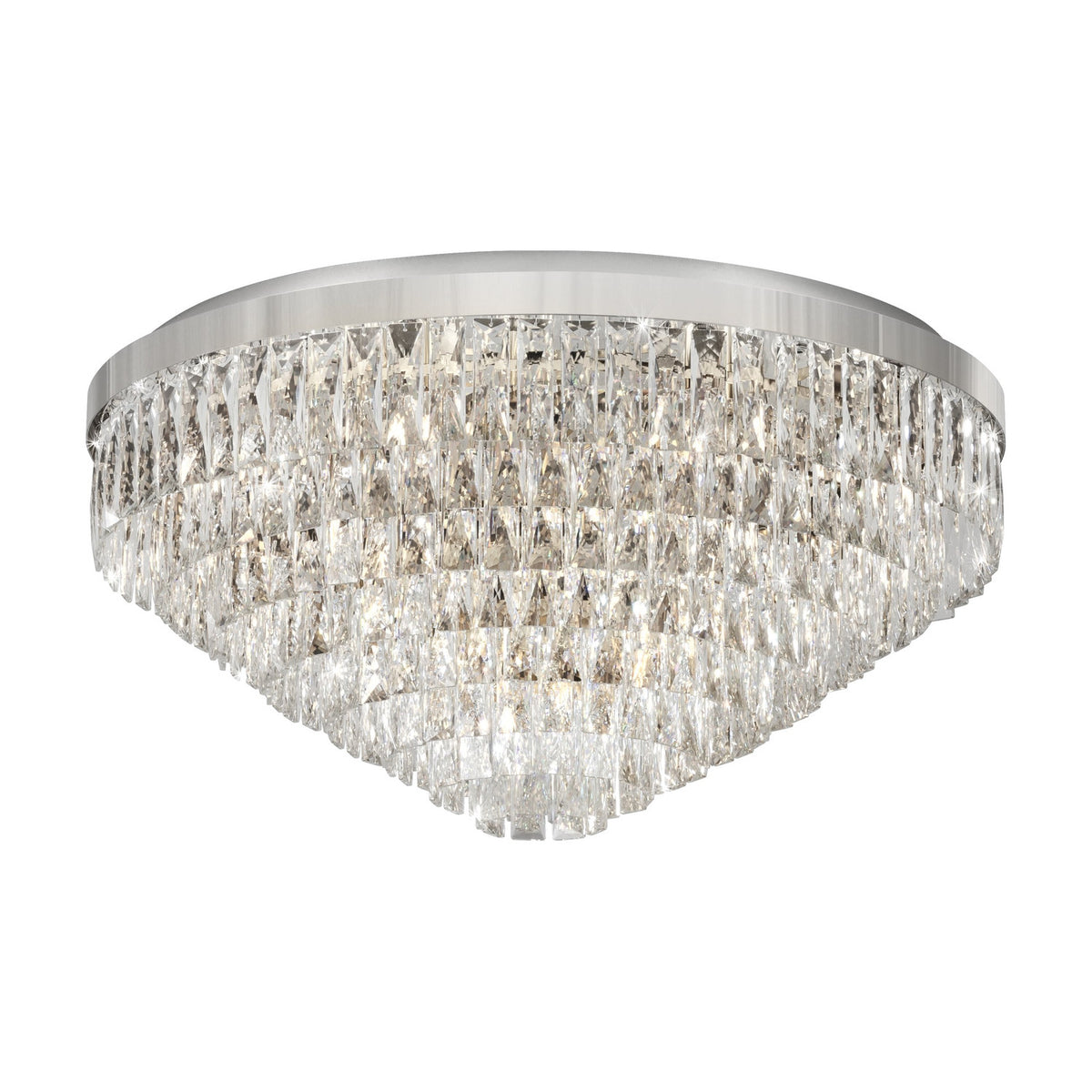 Valparaiso 1 16 Light Ceiling Light - Chrome