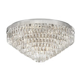 Valparaiso 1 16 Light Ceiling Light - Chrome