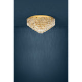 Valparaiso 16 Light Ceiling Light - Gold